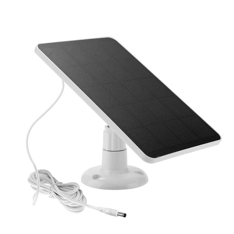 4W 5V Solar Panel Micro USB+Type-C 2in1 Outdoor Solar Cells Charger Solar Panels for Security Camera/Small Home Light System (image for) 4W 5V Solar Panel Micro USB+Type-C 2in1 Outdoor Solar Cells Charger Solar Panels for Security Camera/Small Home Light System